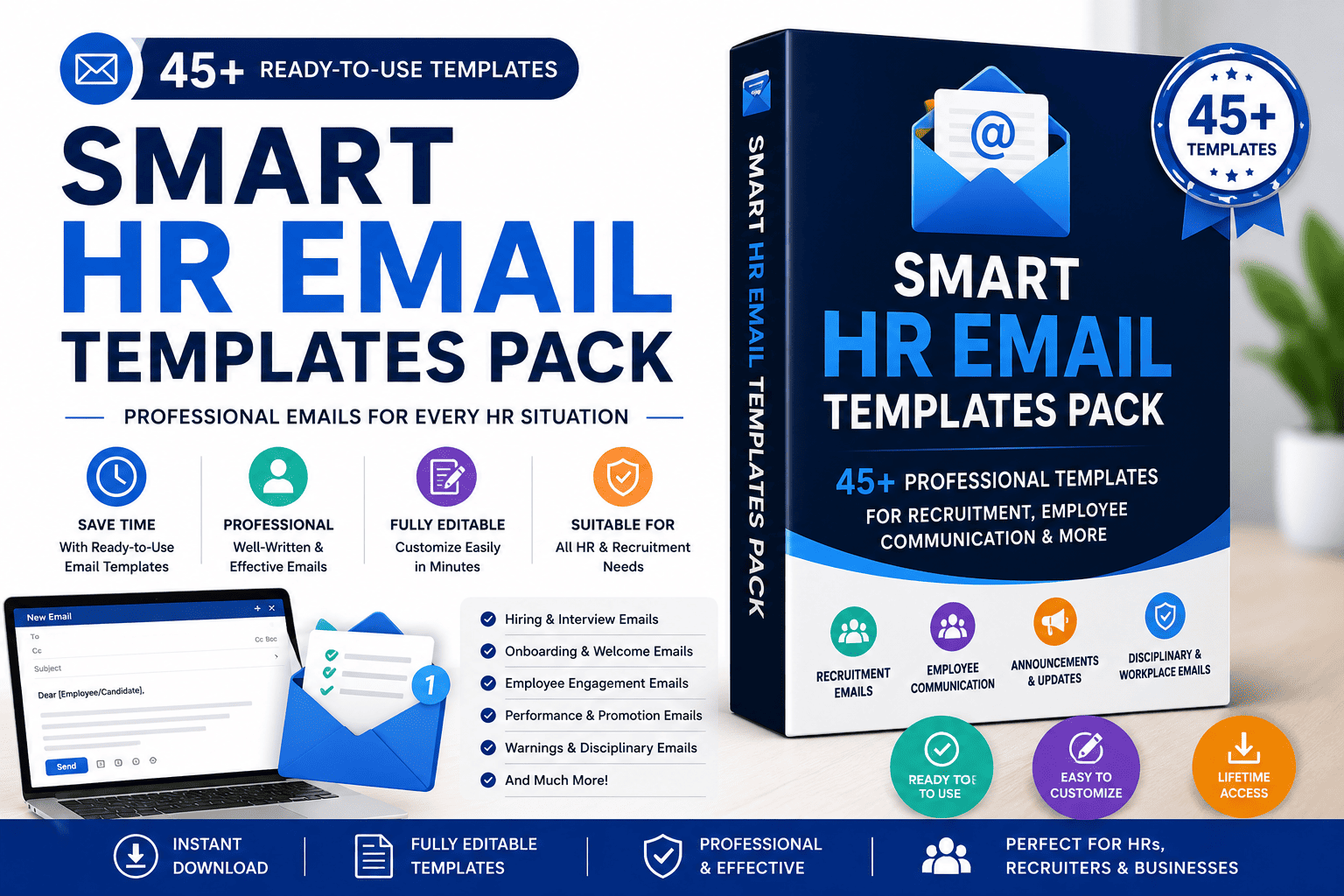 Smart HR Email Templates Pack