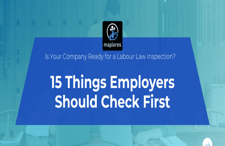labour law inspection checklist